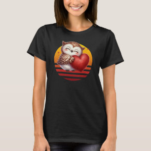Camiseta Coruja do Dia dos Namorados
