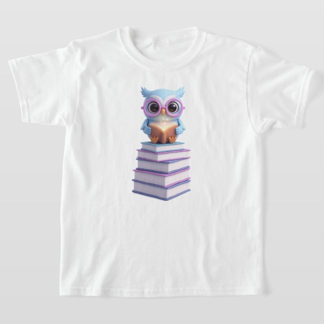 Camiseta Coruja do Livro Cósmico (Postura )