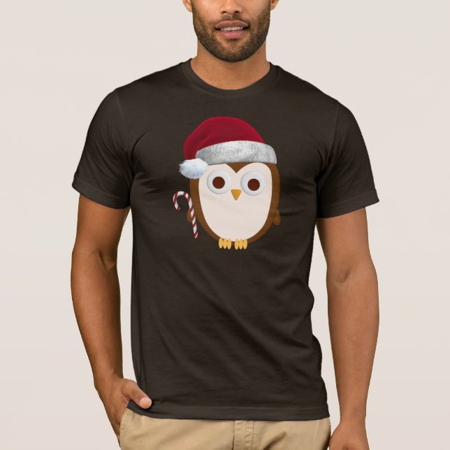 Camiseta Coruja do Natal (Frente)