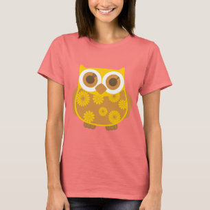 Camiseta Coruja do outono