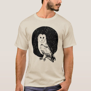 Camiseta Coruja e a Noite