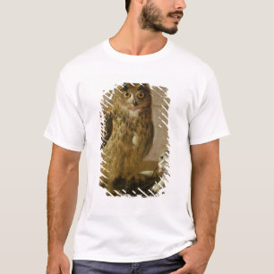 Camiseta Coruja e gato de Eagle com ratos inoperantes