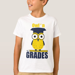 Camiseta Coruja em graus