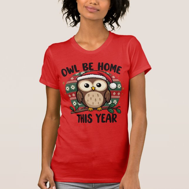 Camiseta Coruja estará em casa este ano (Frente)