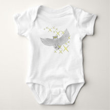 Camiseta Coruja Estrela Fofa