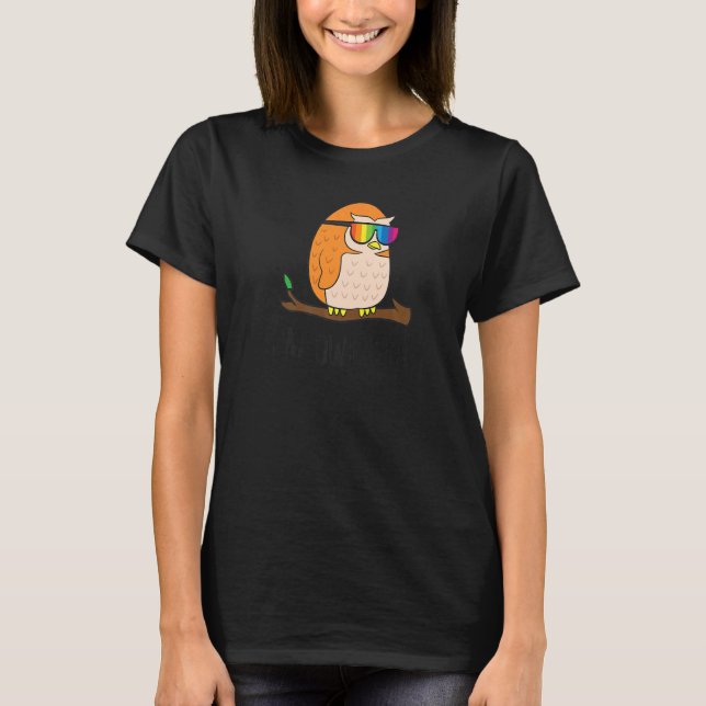 Camiseta Coruja Eu sou Owlsome Bird Love Owl (Frente)