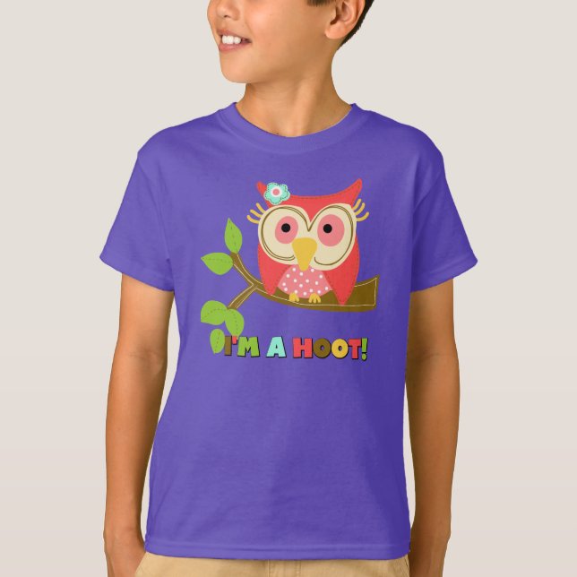 Camiseta Coruja eu sou uma buzina (Frente)