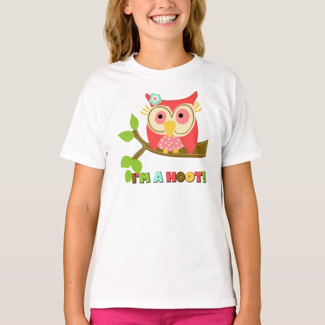 Camiseta Coruja eu sou uma buzina (Frente)