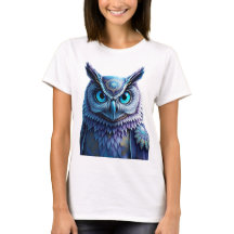 Camiseta Coruja Fantasia Mística | Mandala Espirit