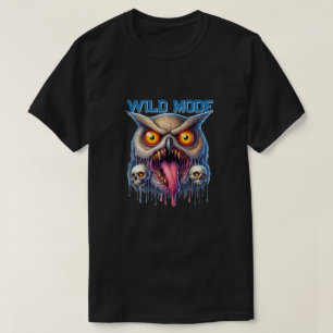 Camiseta Coruja Fantasia no Modo Selvagem