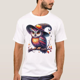 Camiseta Coruja Feathered Magic
