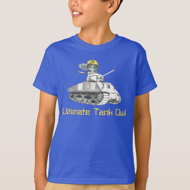Camiseta Coruja final do tanque (Frente)