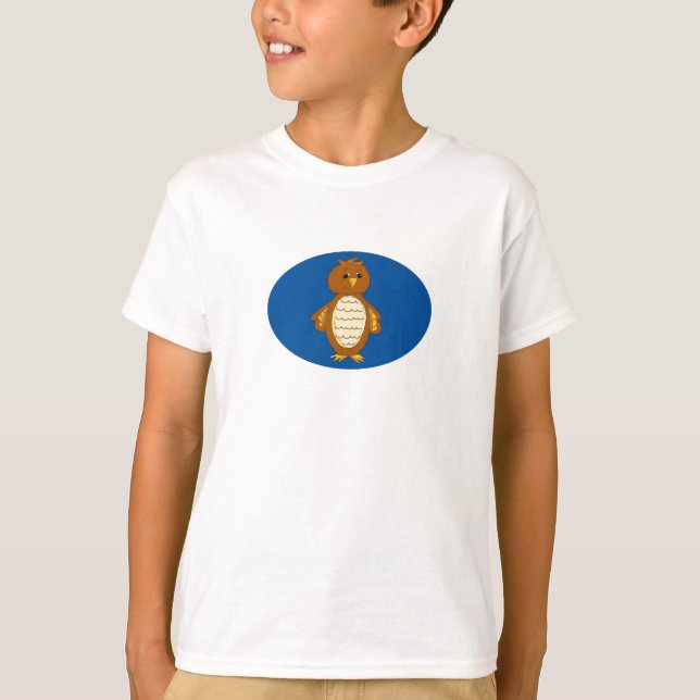 Camiseta Coruja Fofa (Frente)