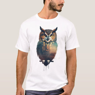 Camiseta coruja fofa
