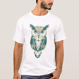 Camiseta Coruja Geométrica