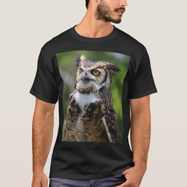 Camiseta Coruja Horned (Frente)