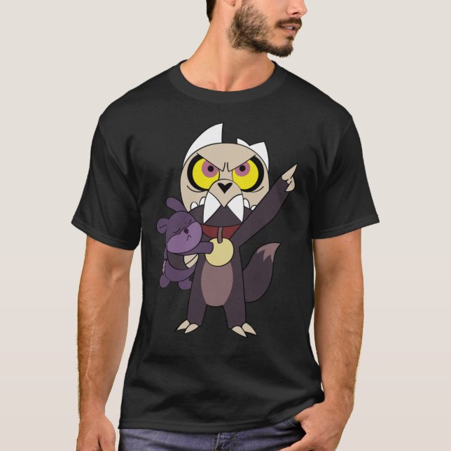 Camiseta Coruja House King E Rabbit Plush (Frente)