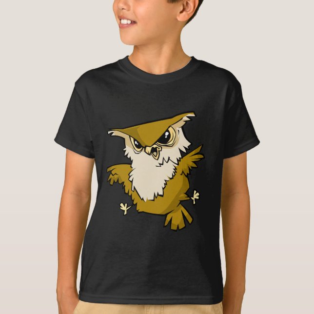 Camiseta Coruja impressionante (Frente)
