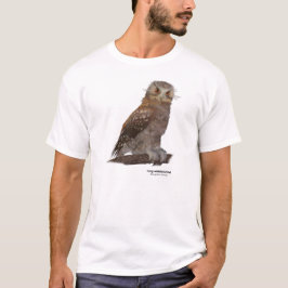 Camiseta Coruja Longa-whiskered