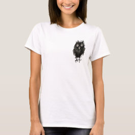 Camiseta Coruja louca engraçada