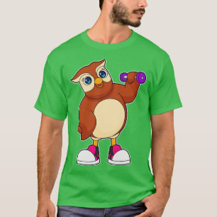 Camiseta Coruja Malhação Dumbbell