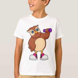 Camiseta Coruja Malhação Dumbbell