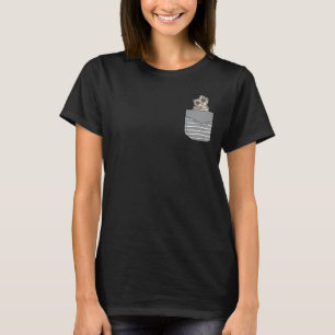 Camiseta Coruja Mecânica Espiã na Bolsa