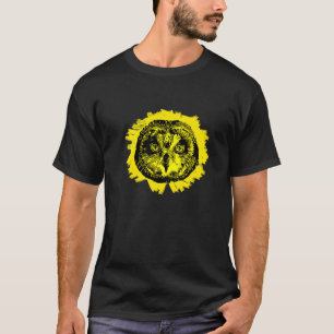 Camiseta Coruja Motif Pássaro De Pica Cole Animais Colorido
