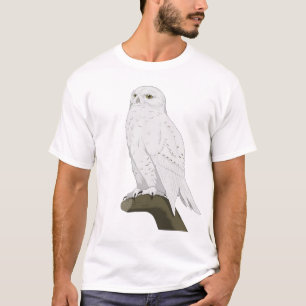 Camiseta Coruja nevado