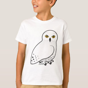 Camiseta Coruja nevado de Birdorable