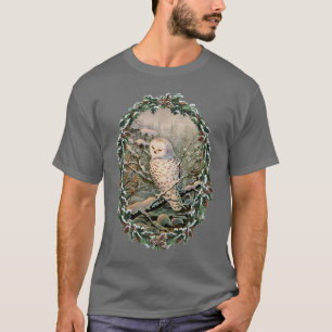 Camiseta CORUJA NEVADO & GRINALDA por SHARON SHARPE