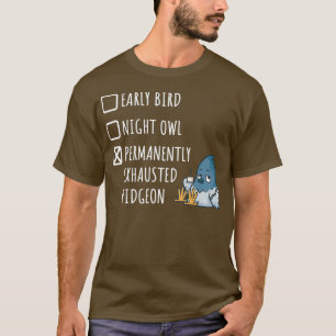 Camiseta Coruja-Noite-De-Pássaro Anorior Esgotada Permanent