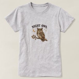 CAMISETA CORUJA NOTURNA