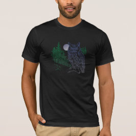 Camiseta coruja noturna