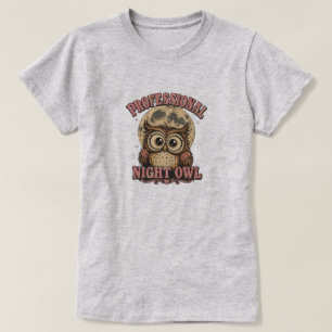 CAMISETA CORUJA NOTURNA PROFISSIONAL