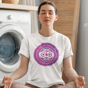 Camiseta Coruja Ornamental Tribal