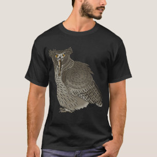 Camiseta Coruja-peixe-de-blakiston