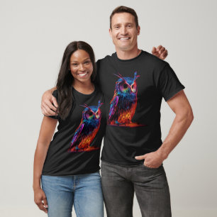 Camiseta Coruja Radiante