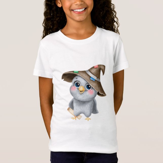 Camiseta Coruja sábia e bonita (Frente)