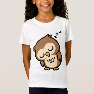 Camiseta Coruja Sonolenta