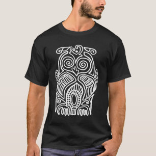 Camiseta Coruja - t-shirt básico dos homens