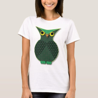 Camiseta Coruja verde