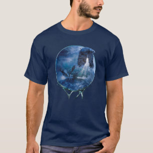 Camiseta Corujas com excelente, CAMINHÕES DE MEIA-NOITE