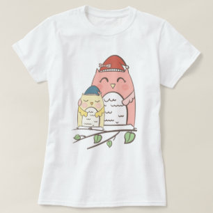 Camiseta Corujas Cutes