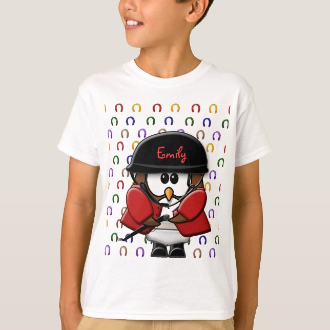 Camiseta corujas-de-cavalo (Frente)