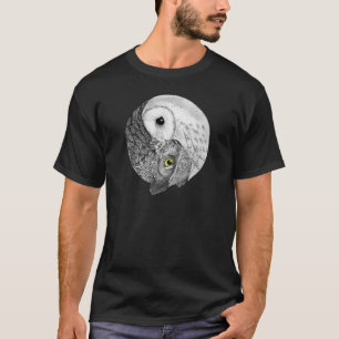 Camiseta Corujas de Yin Yang