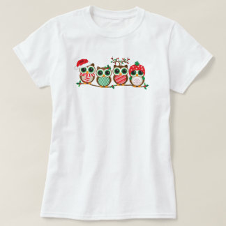 Camiseta Corujas do Natal