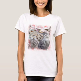 Camiseta Corujas nevado
