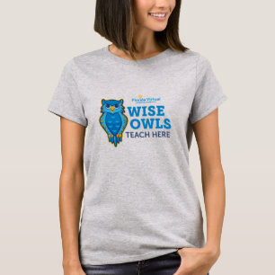 Camiseta Corujas Sábias da Florida Virtual Middle School En