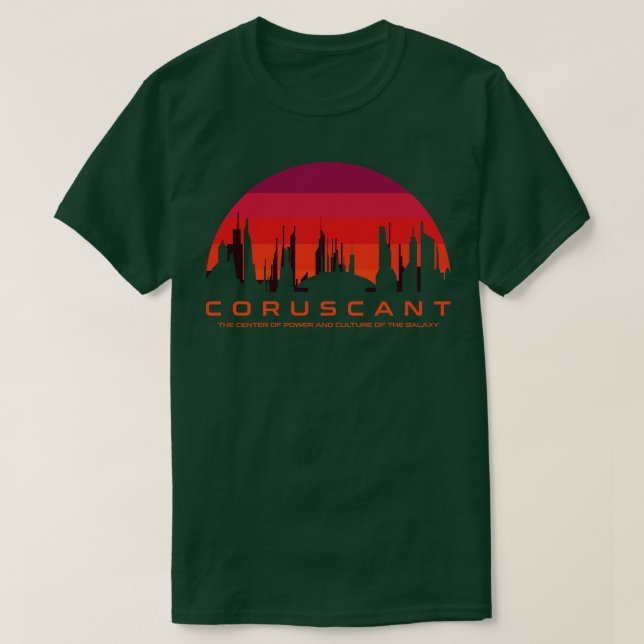 Camiseta Coruscante (Frente do Design)